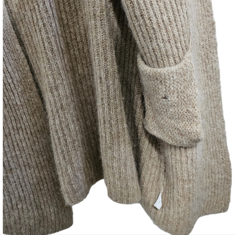 Club Monaco knit sweater open cardigan cream italian yarn size small - Picture 7 of 12
